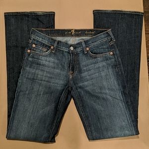 7 for all mankind women jeans sz 28